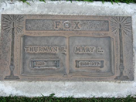 Tombstone of Mary Lou EPPLE
